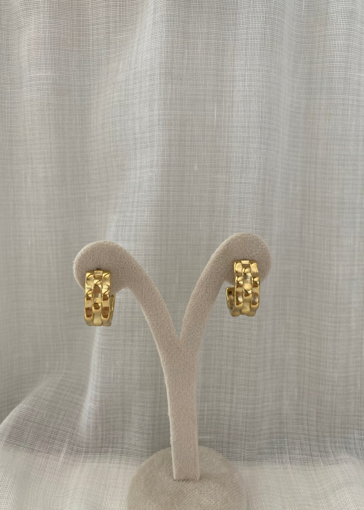 Pendientes aros cuadrados