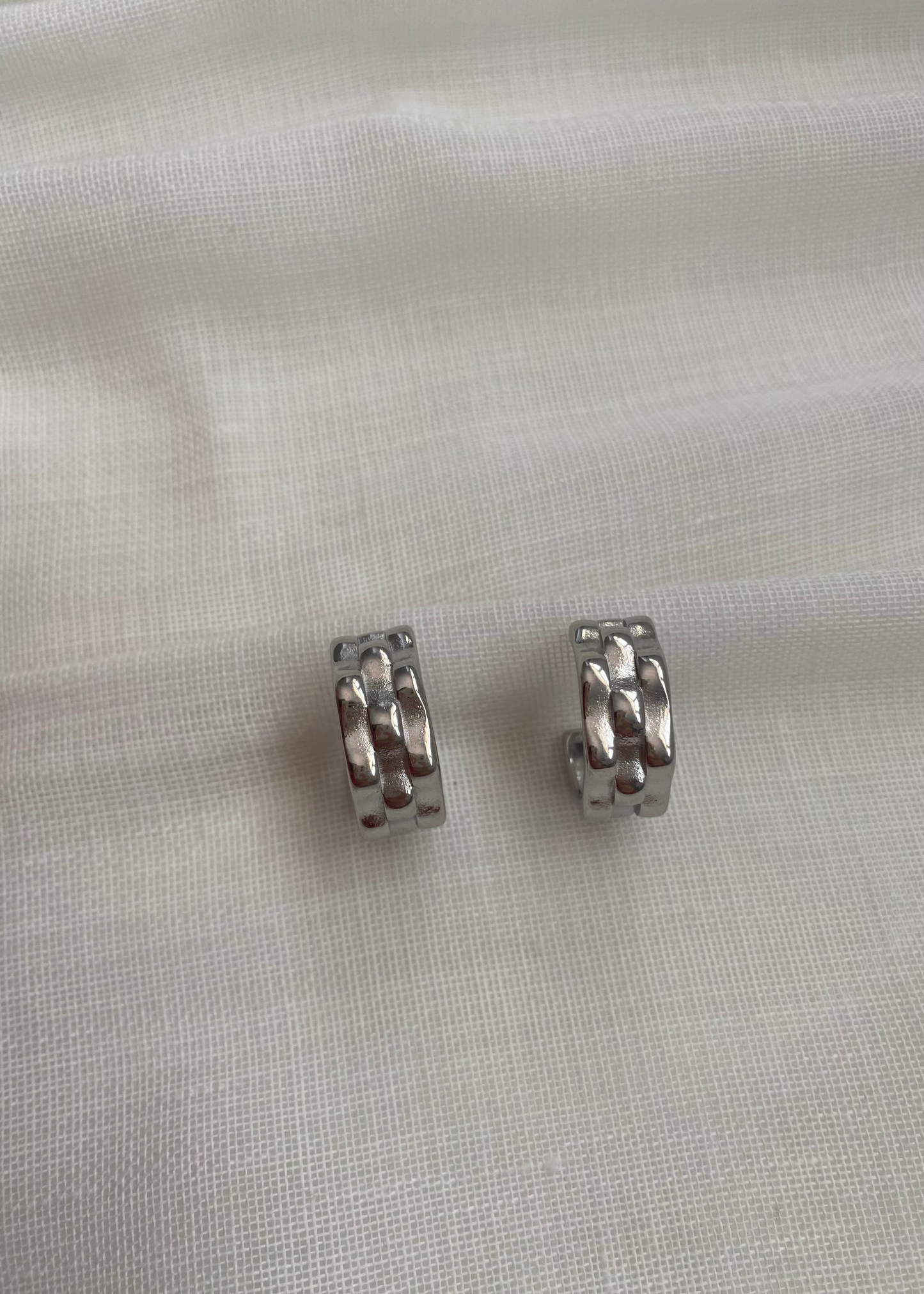 Pendientes aros cuadrados