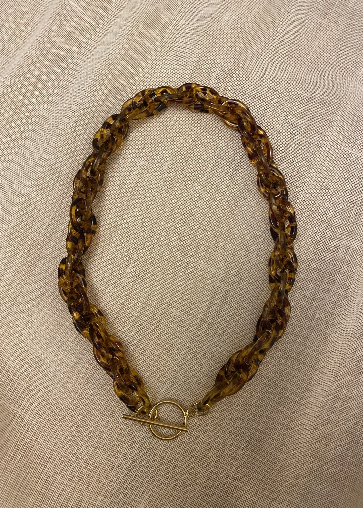 Collar Cadena Leopard